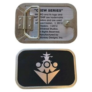 Hasbro Battleship Crew Series Belt Buckle